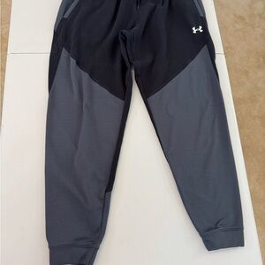 Under Armour Black and Gray Joggers